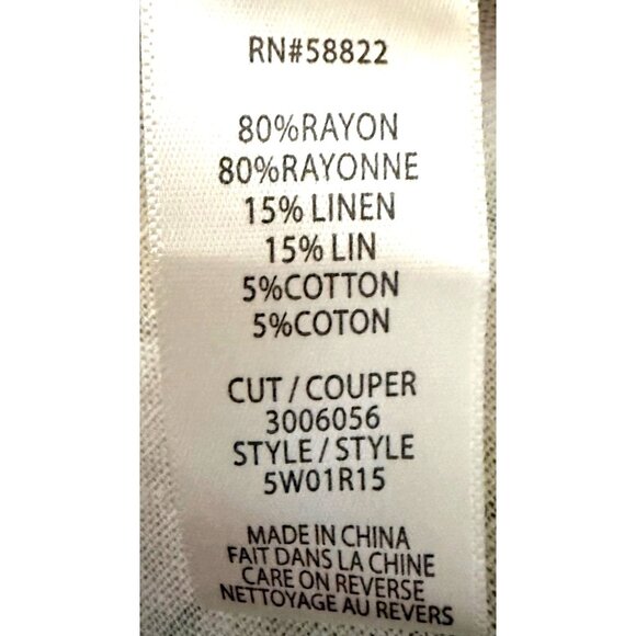 Max Studio Womens Yellow Lemon Pockets Linen Blend Maxi Skirt Plus Sz 2X New - Picture 5 of 10